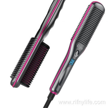 mens hair straightening comb